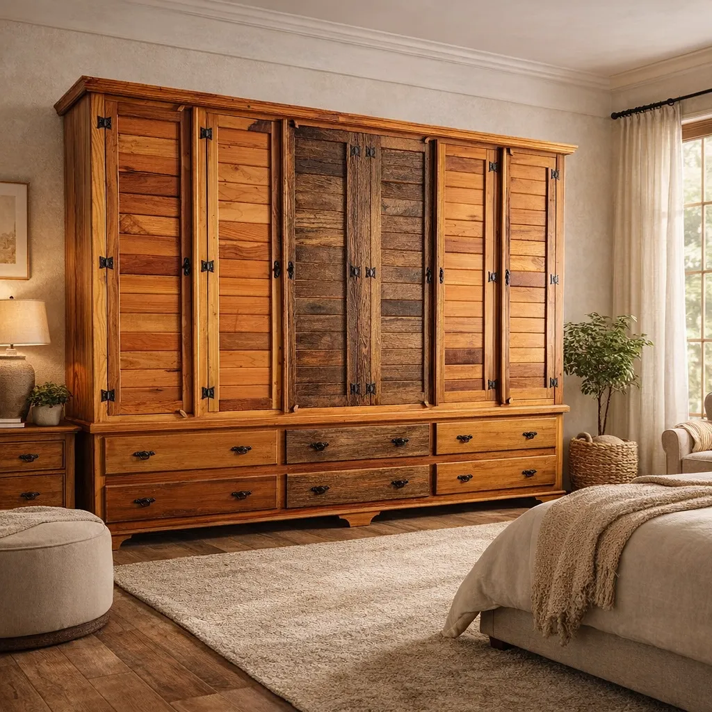 Guarda Roupa Casal Grande 6 Portas