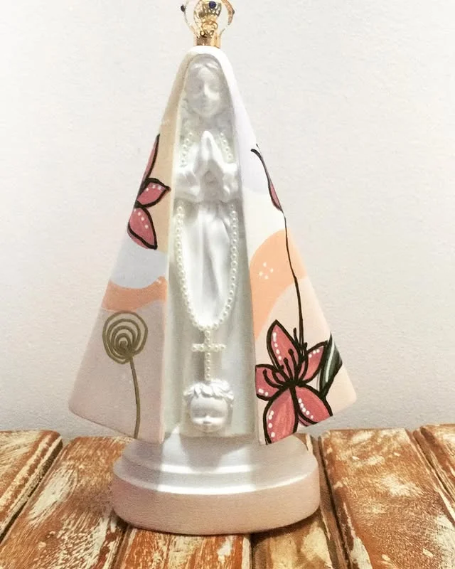 Nossa Senhora em Gesso 25cm